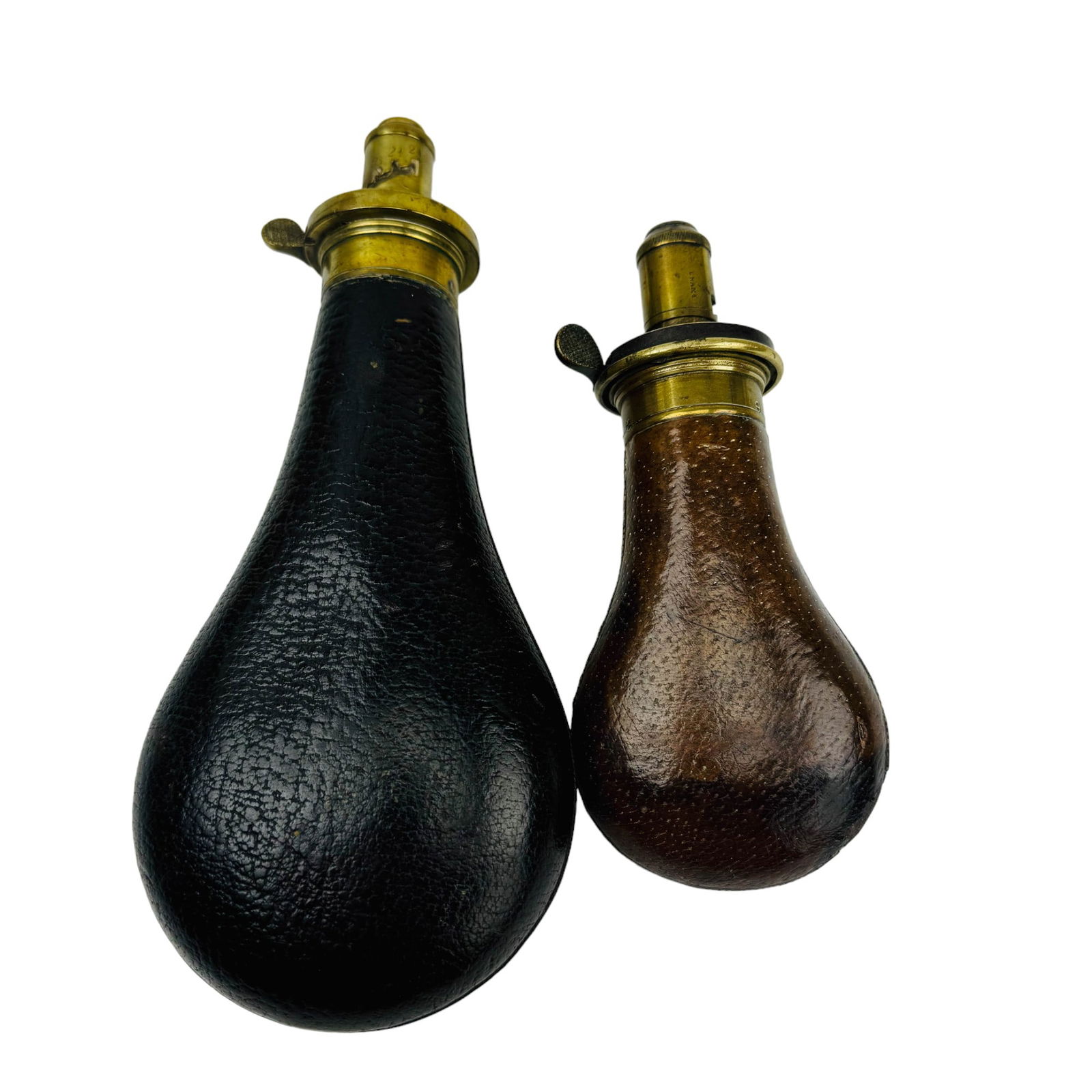 James Dixon Sons Sheffield Powder Horn Shot Flask (1 of 3)