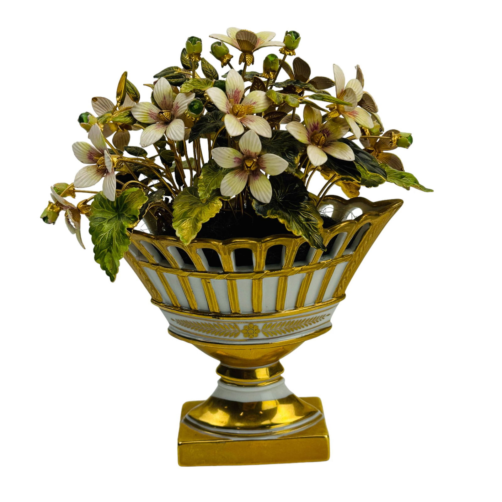 Jane Hutcheson for Gorham Enamel Flora Arrangement (1 of 3)