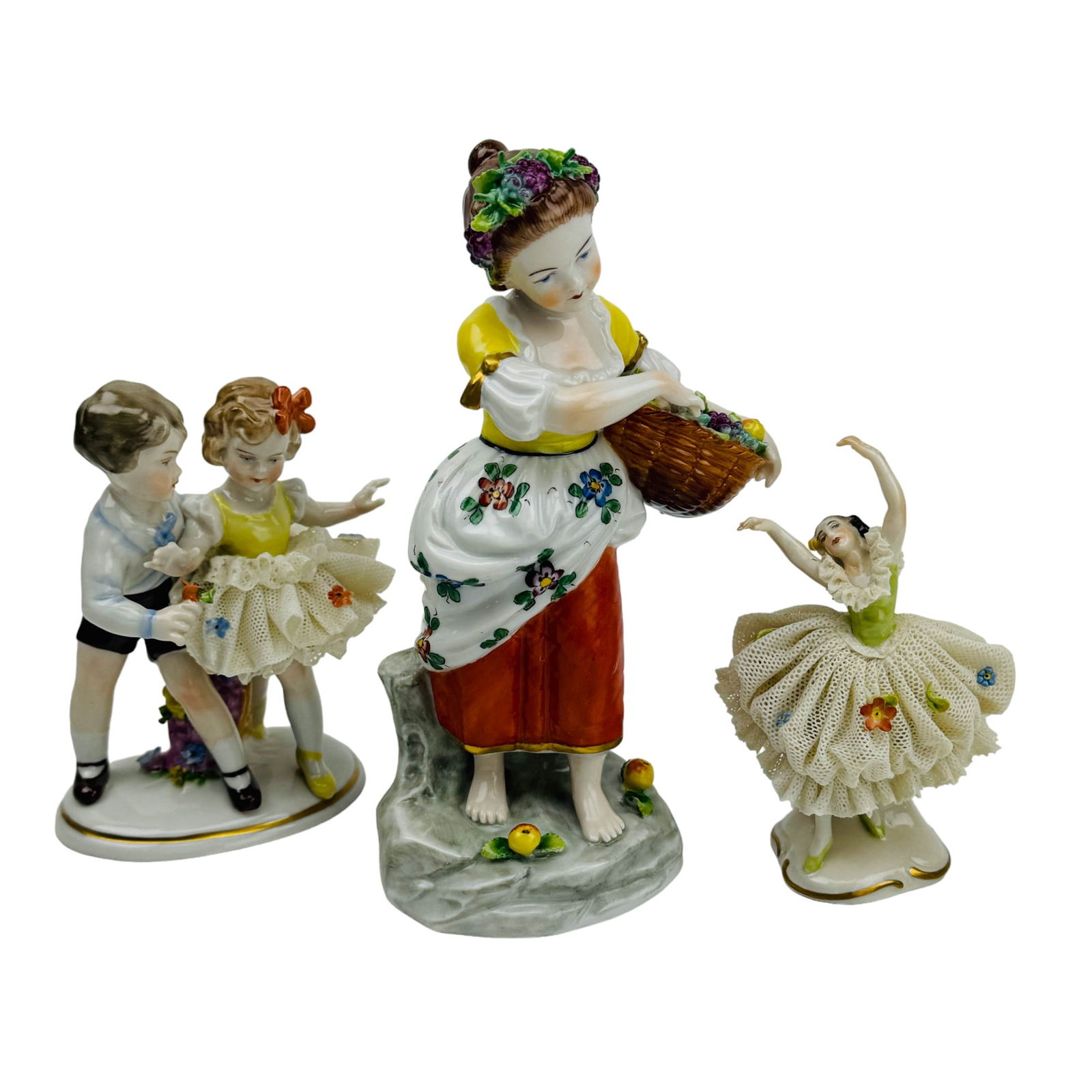 Sitzendorf Volkstedt Unterweissbach Figurine LOT (1 of 5)