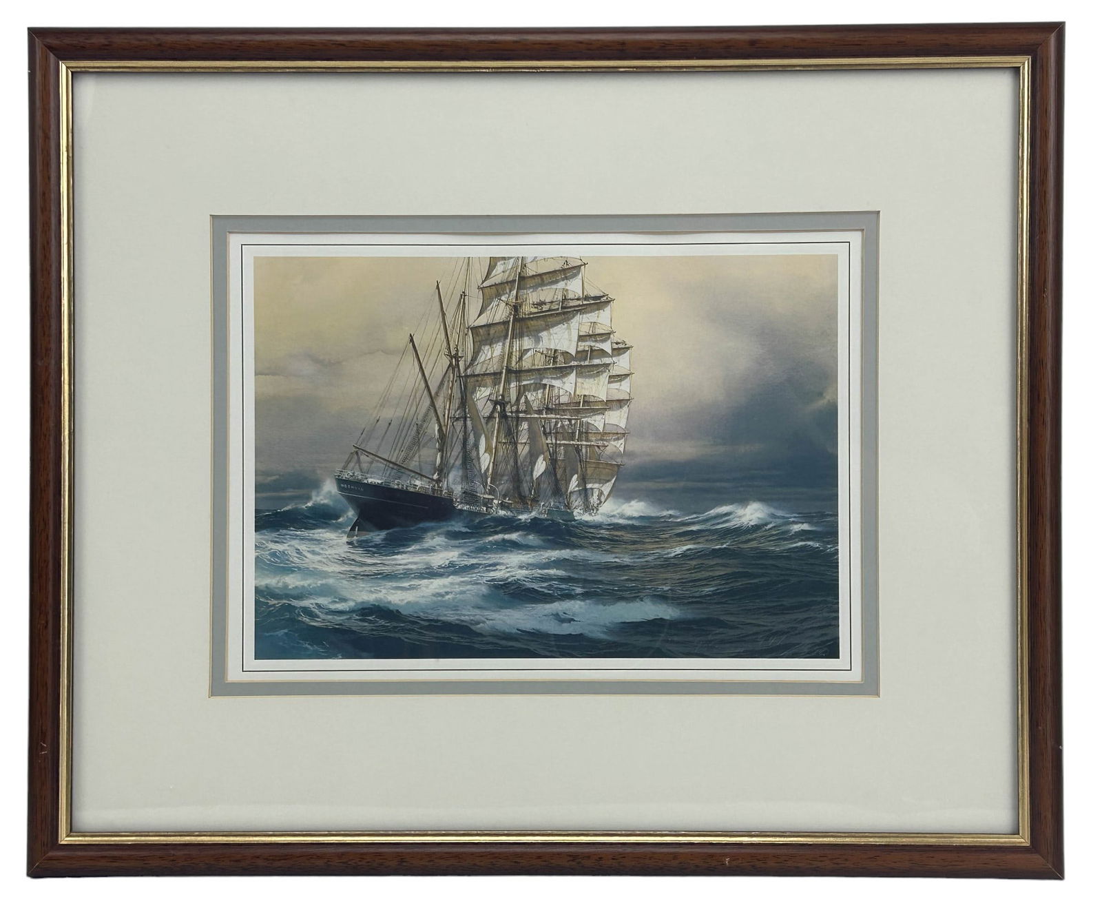 Carl Evers 1907-2000 Nautical Maritime Lithograph (1 of 5)