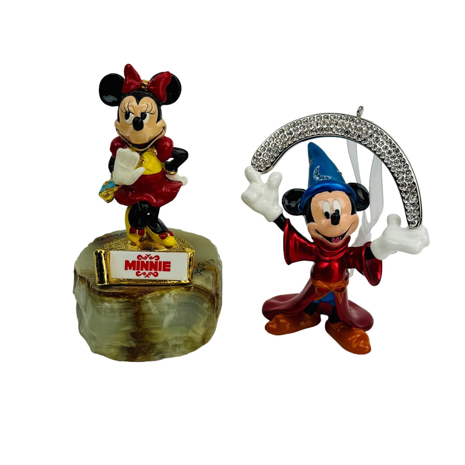 Mickey Ornament & Minnie Mouse Ron Lee Sculpture (1 of 4)