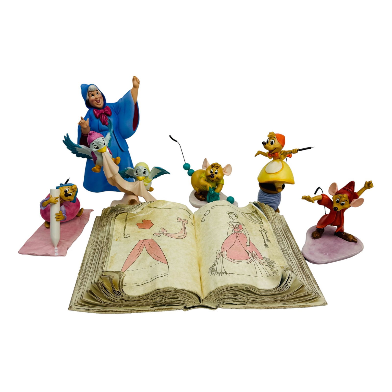 Disney Classic Collection Cinderella Figurines 7pc (1 of 11)
