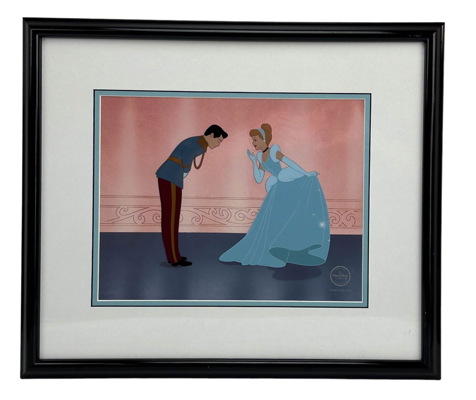 Walt Disney Cinderella LE Colored Serigraph Cel (1 of 5)