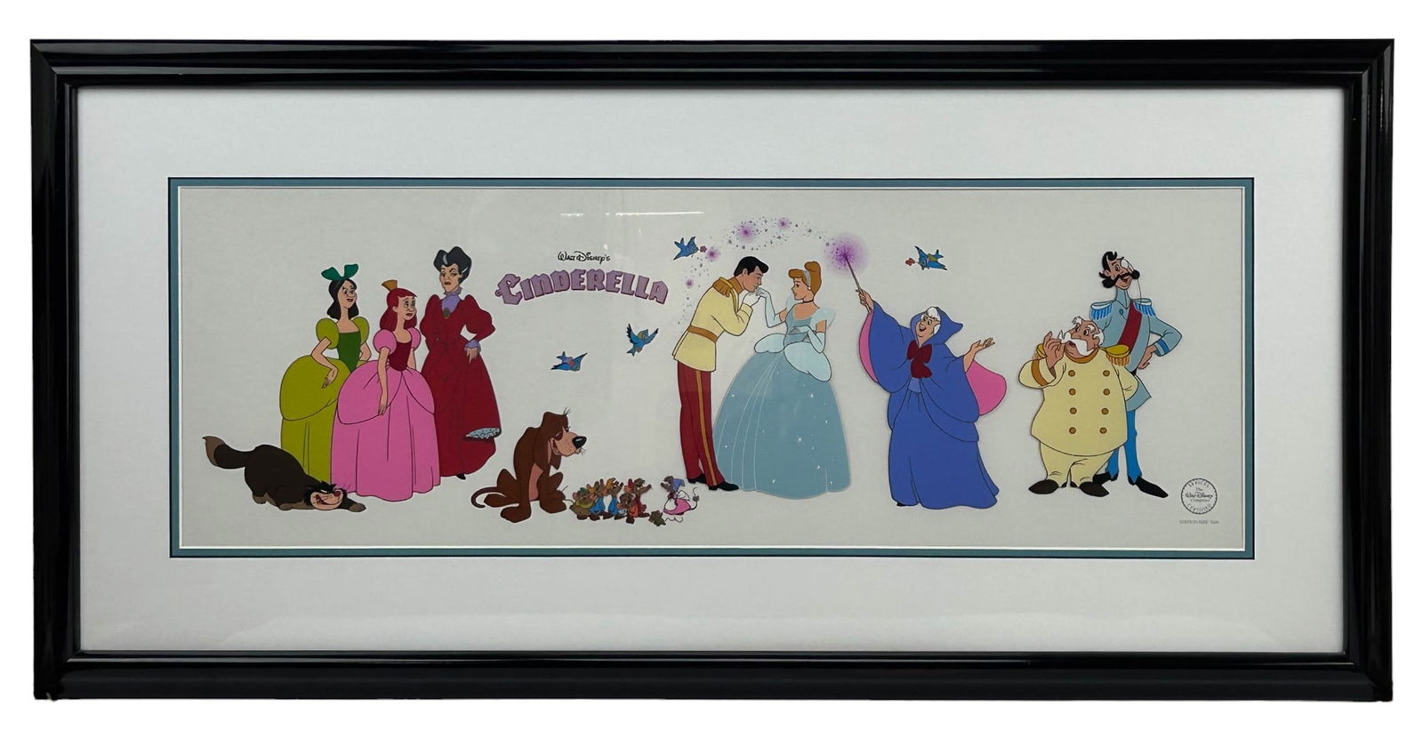 Disney Cinderella Limited Edition Colored Sericel (1 of 5)