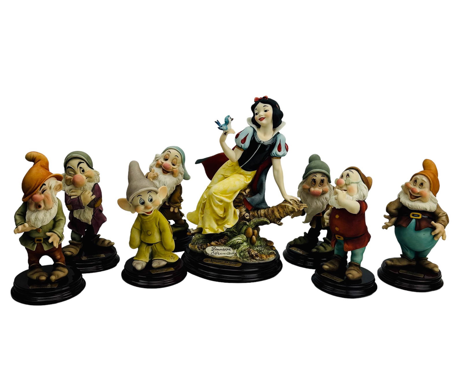 Disney Armani Snow White Seven Dwarfs Figurine SET (1 of 13)