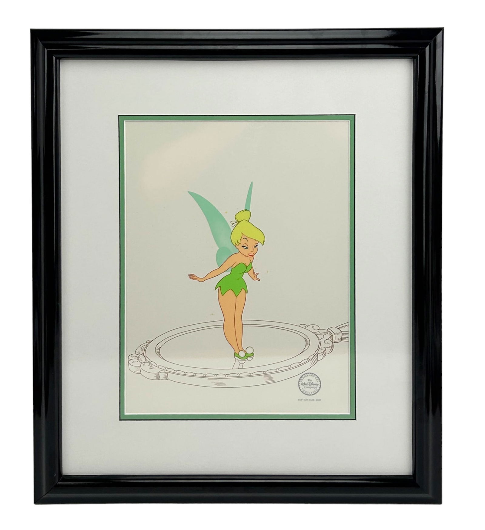 Disney Peter Pan Tinker Bell Colored Serigraph Cel (1 of 5)