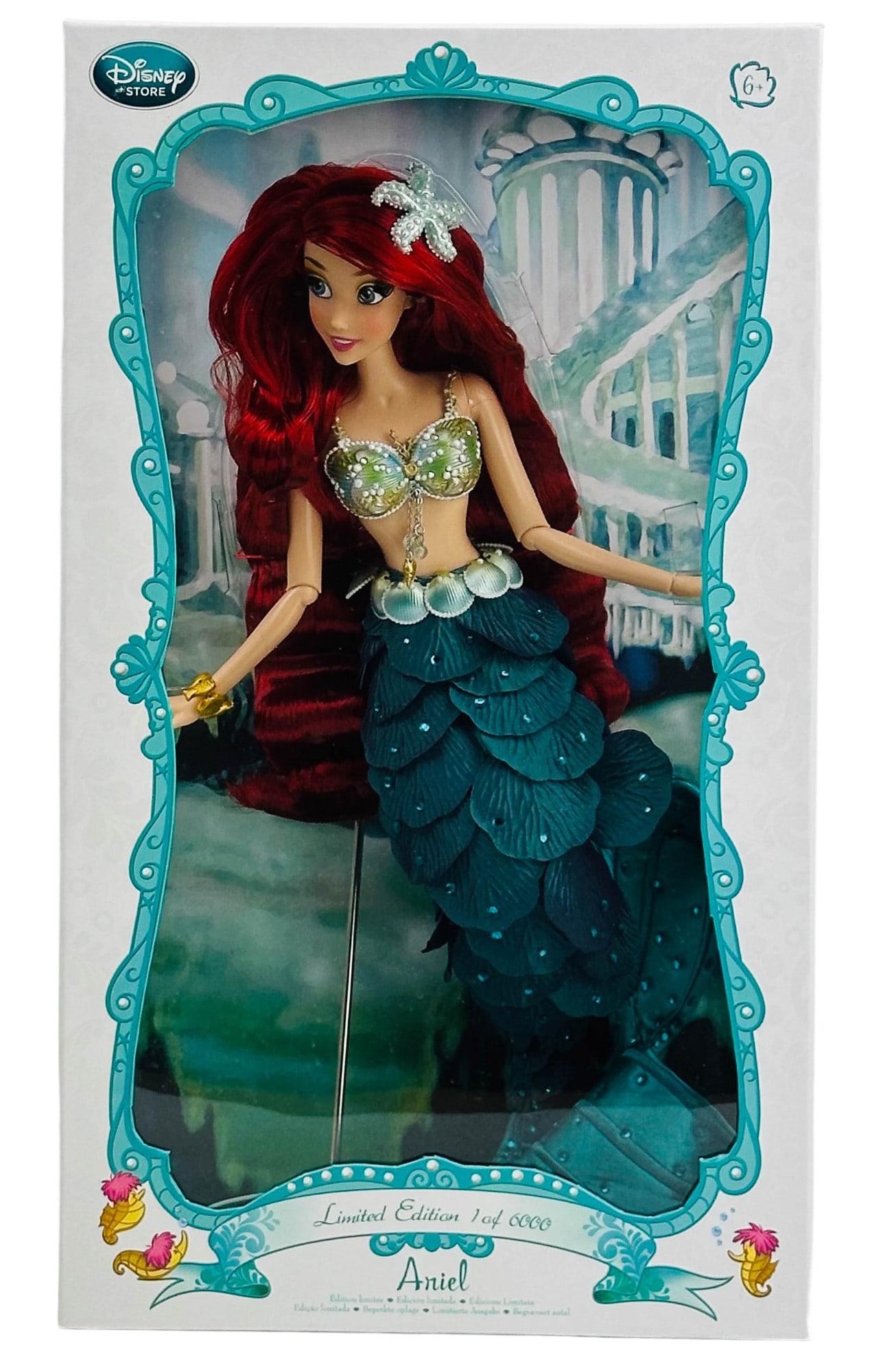 Disney Store Ariel Limited Edition Doll SEALED BOX (1 of 4)