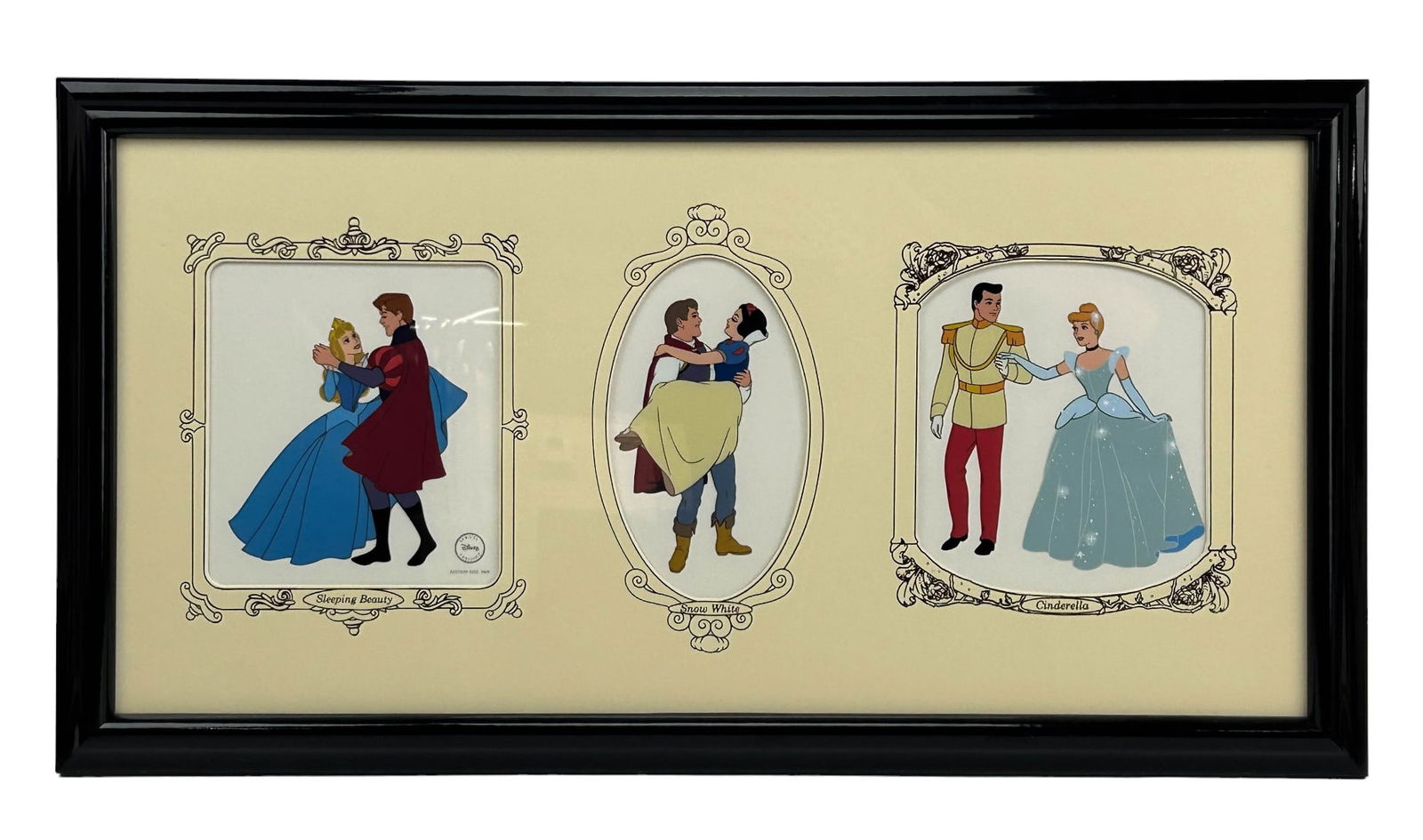 Walt Disney Royal Couples Colored Sericel w/ COA (1 of 6)