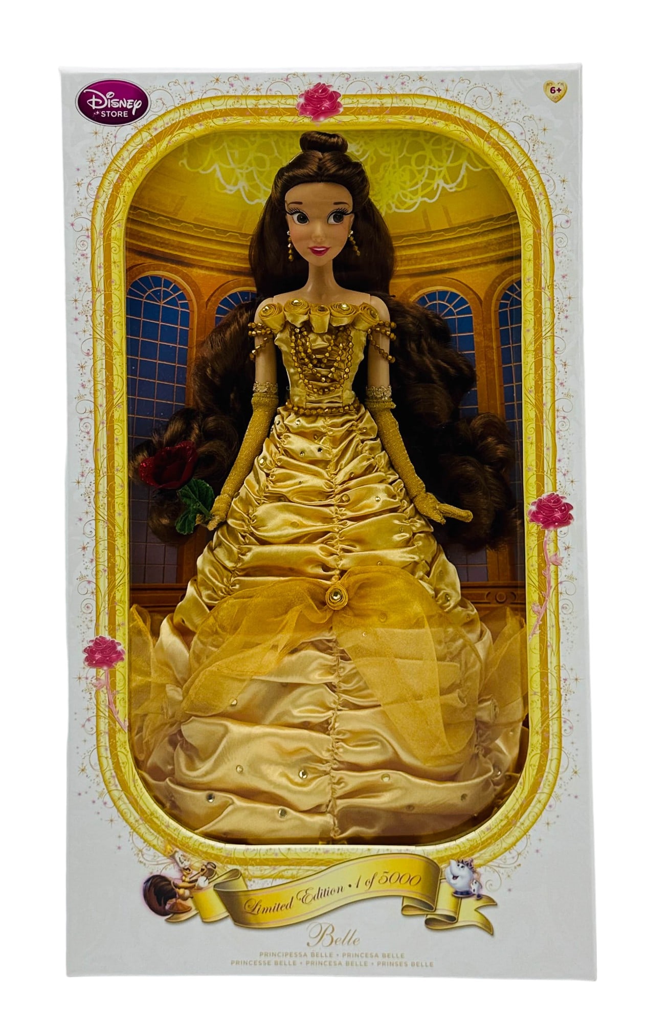 Disney Store Belle Limited Edition Doll SEALED BOX (1 of 5)