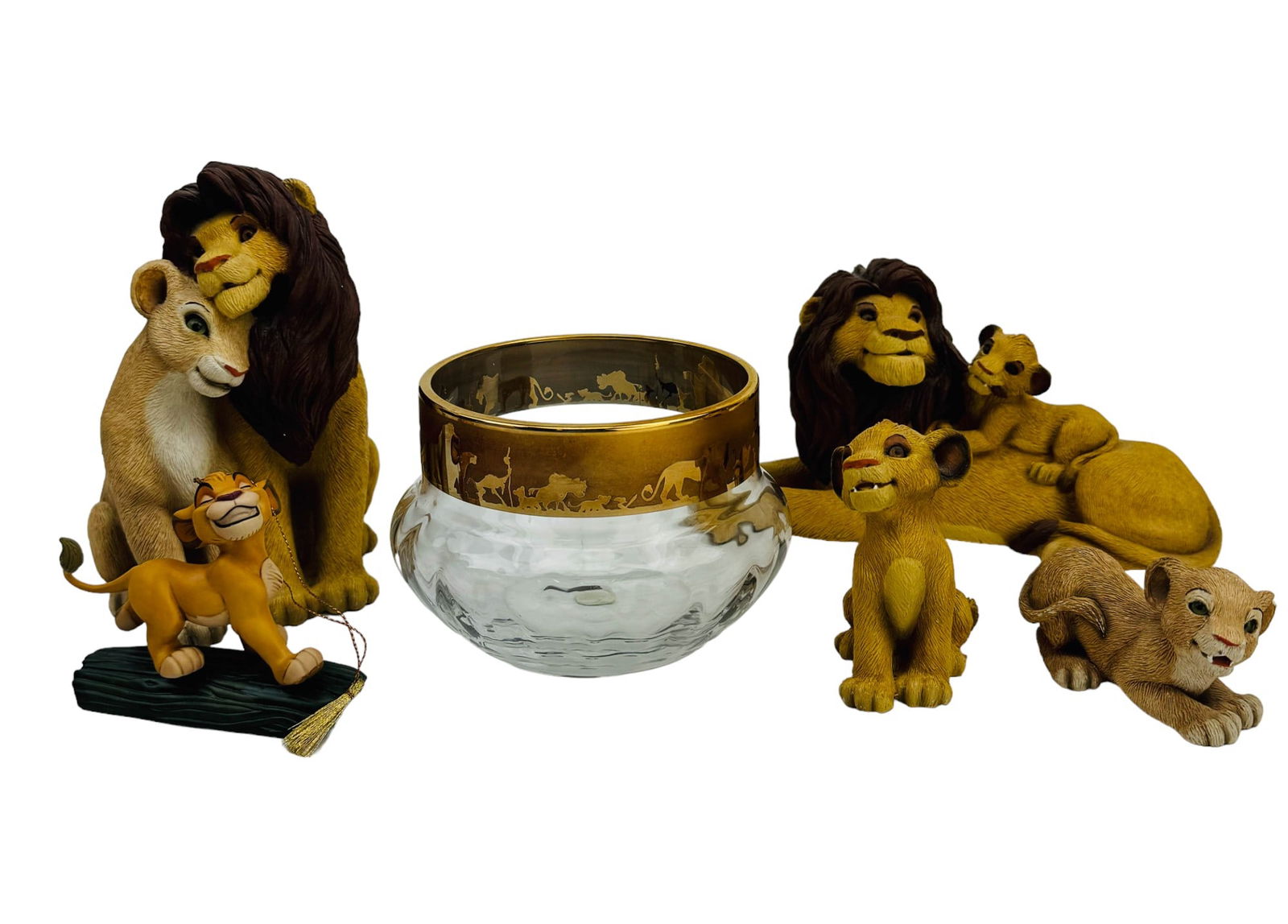 Walt Disney Lion King Collection Figurine Bowl 6pc (1 of 5)