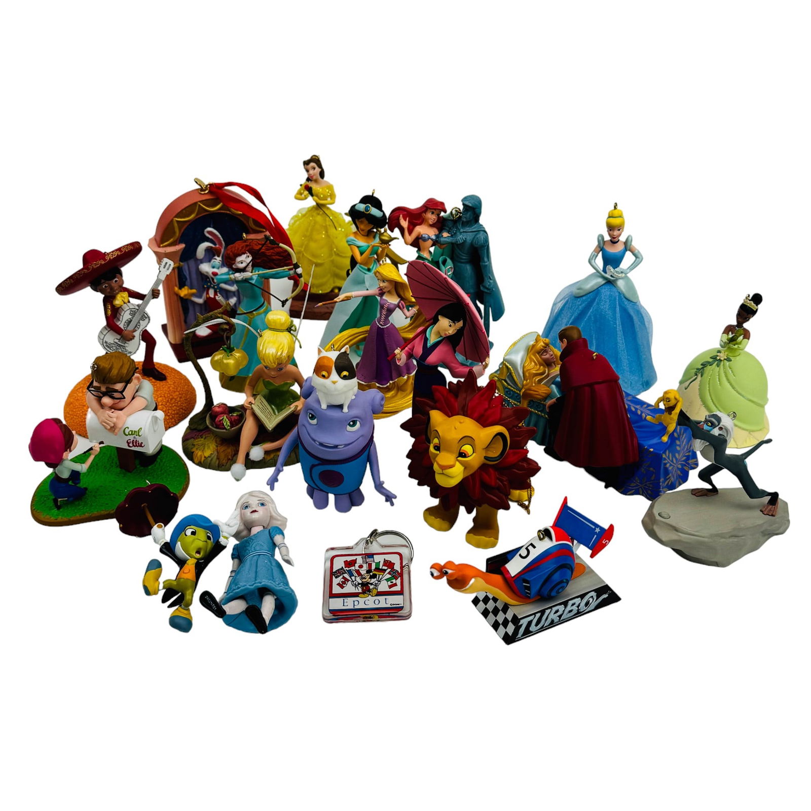 Disney Mulan Jasmine Snow White Figurine 20pc LOT (1 of 4)