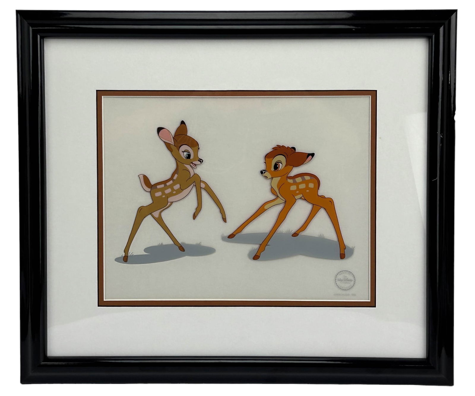 Walt Disney Bambi & Faline Colored Serigraph Cel (1 of 5)