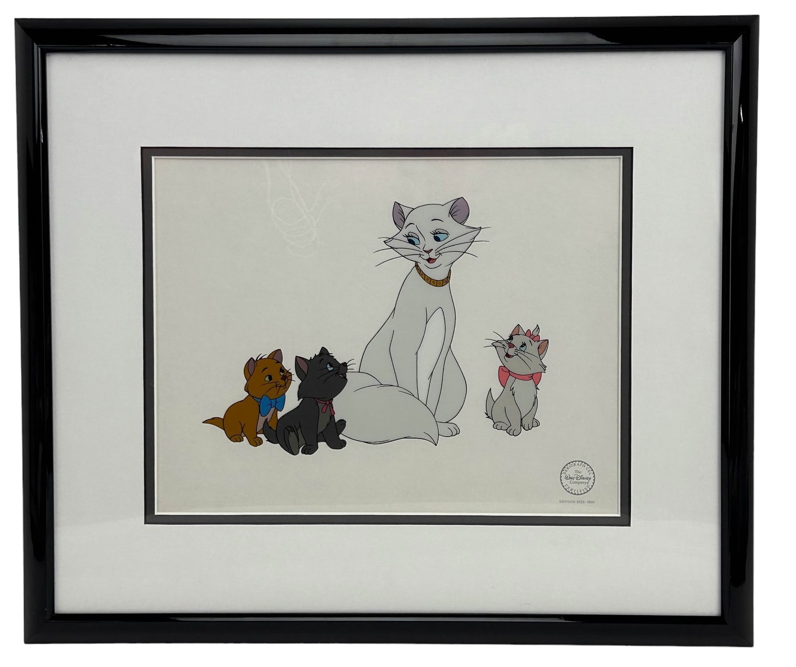 Walt Disney Aristocats Colored LE Serigraph Cel (1 of 4)