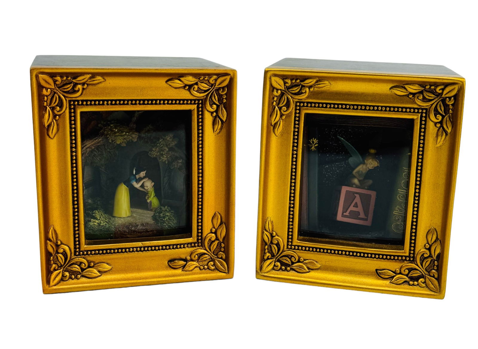 Disney Olszewski Gallery of Light Diorama 2pc LOT (1 of 5)