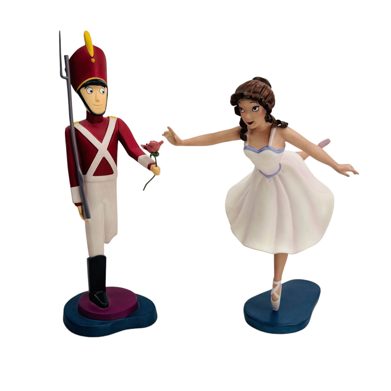 Disney Fantasia Tin Soldier & Ballerina Figurines (1 of 4)