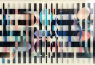 Yaacov Agam b.1928 Agamograph Hologram Serigraph