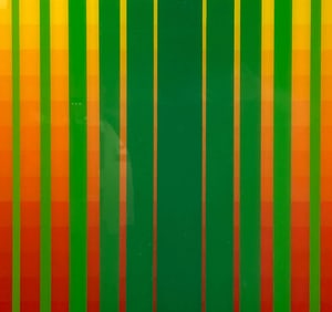 Richard Anuszkiewicz 1930-2020 Op Art Screen Print