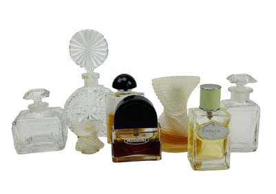 Baccarat Prada Armani Missoni Perfume Bottle LOT