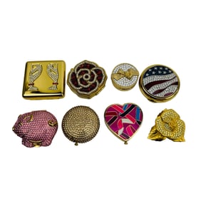 Estee Lauder Solid Perfume Pressed Powder 8pc LOT