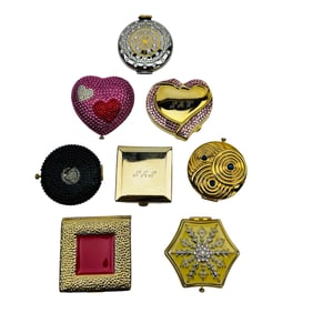 Estee Lauder Solid Perfume Pressed Powder 8pc LOT