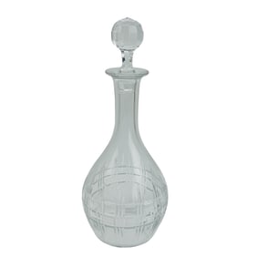 Baccarat Crystal Nancy Bar Barware Liquor Decanter