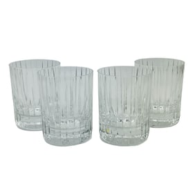 Baccarat Crystal Harmonie Double Old Fashioned 4pc