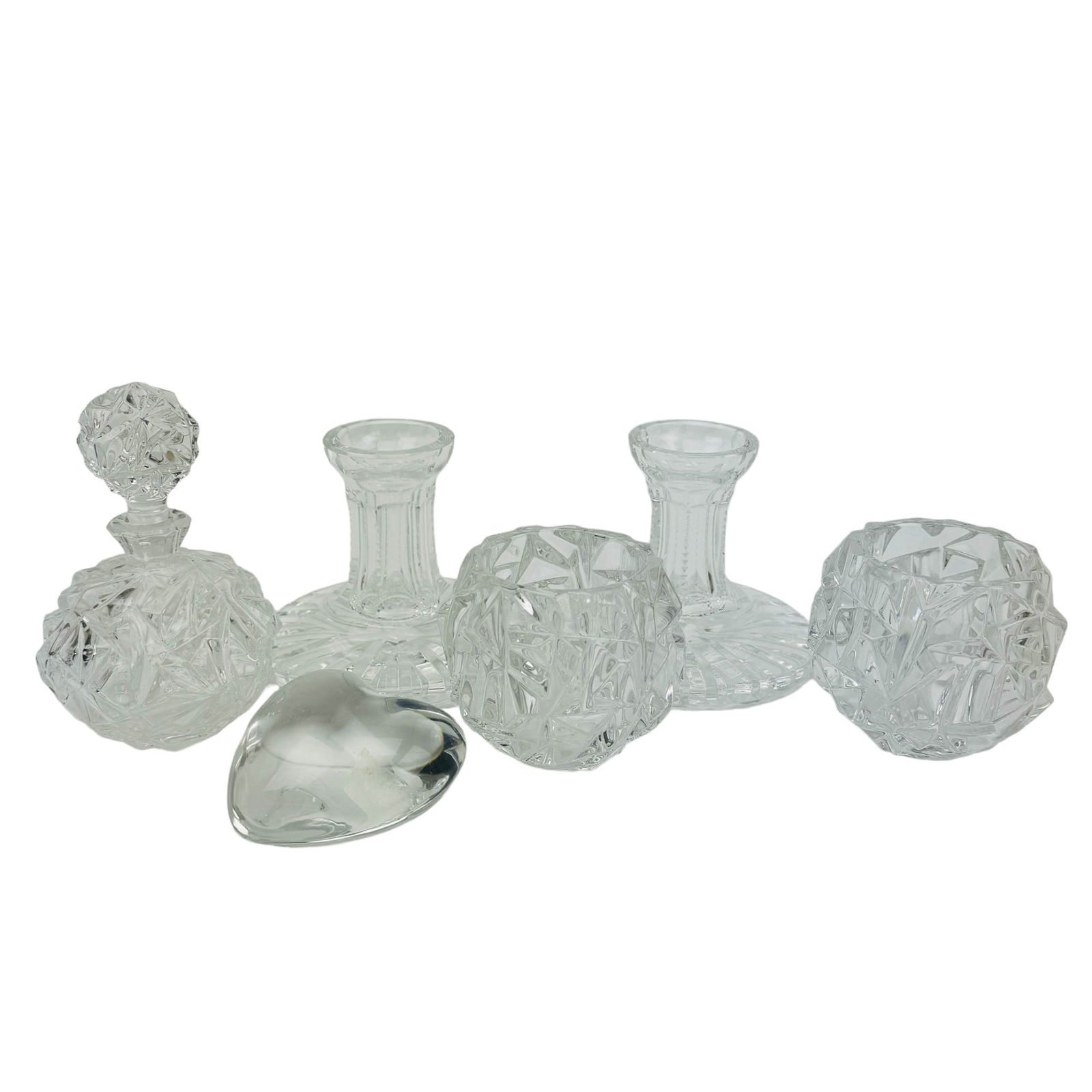 Waterford Baccarat Tiffany Crystal Candle Holder (1 of 8)