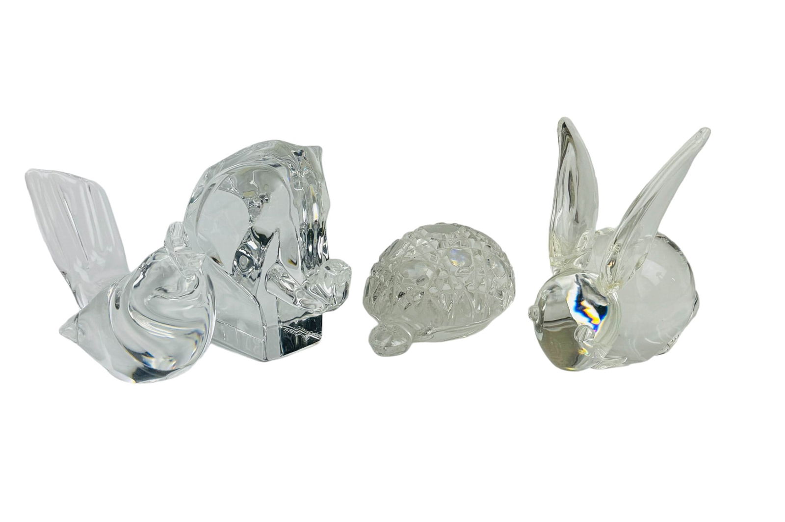 Steuben Waterford Orrefors Crystal Sculpture LOT (1 of 6)