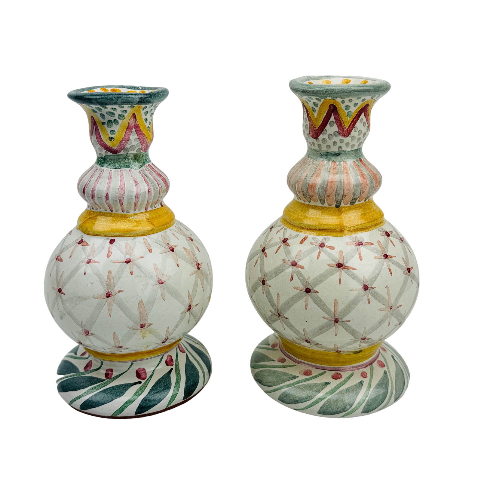 Mackenzie Childs Pottery Brighton Pavilion Vases (1 of 6)