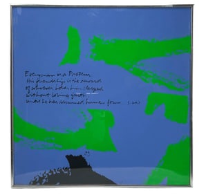 Sister Mary Corita Kent 1918-1986 Color Serigraph