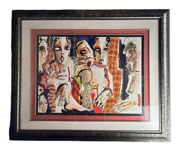 Juan Sebastian Barbera B.1964 Lithograph on Paper