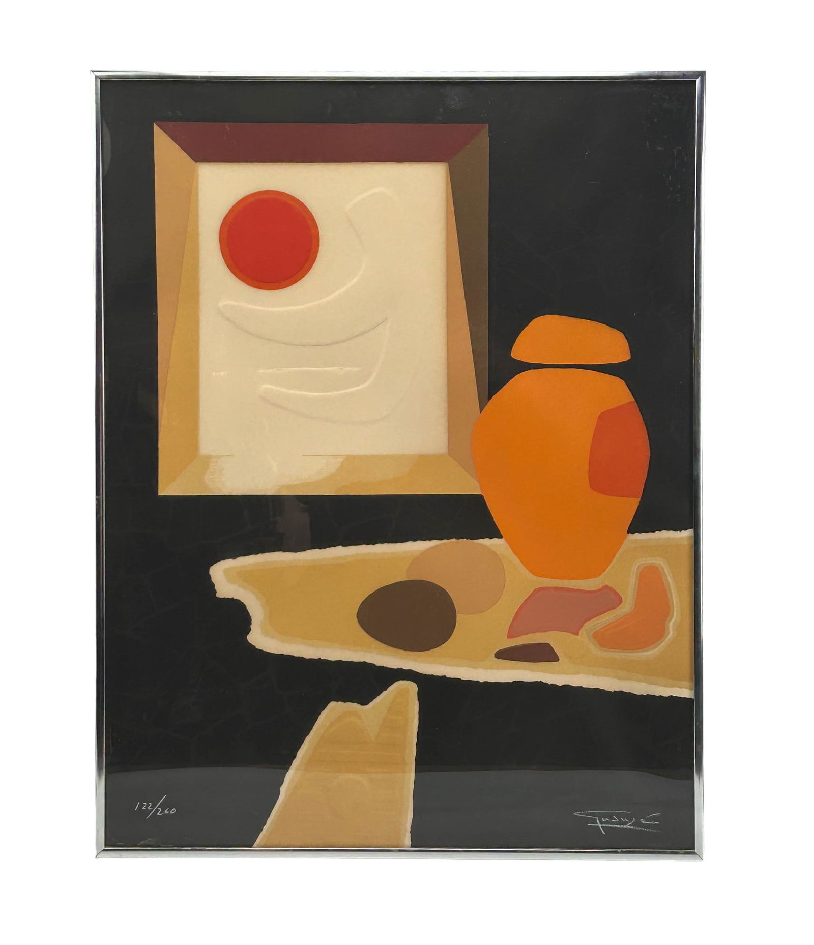 Antonio Guanse Brea 1926-2008 Abstract Lithograph (1 of 4)