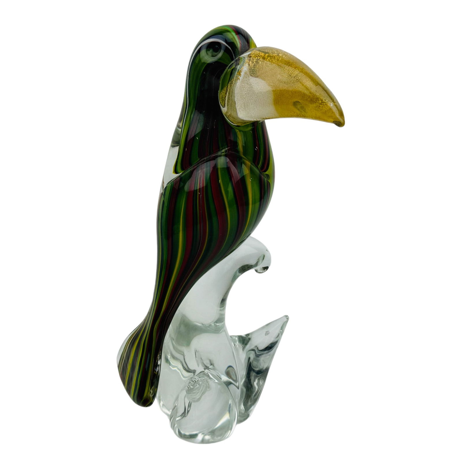 Murano Mid Century Art Glass Toucan Bird Sculpture (1 of 5)