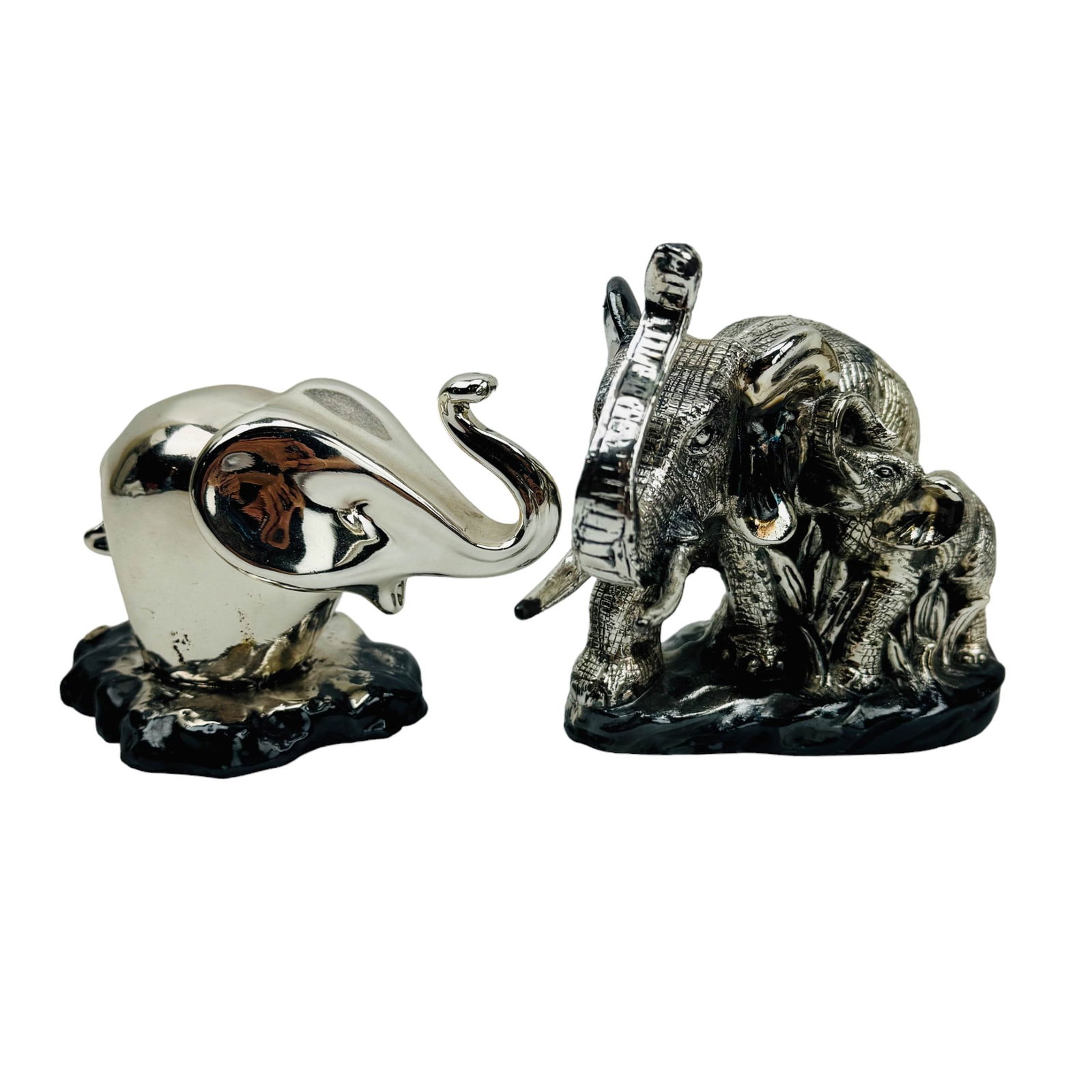Zanfeld 999 Sterling Silver & Resin Sculpture 2pc (1 of 9)