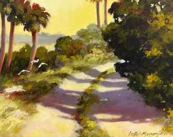 Karen Massengill Flying Through Paradise Painting