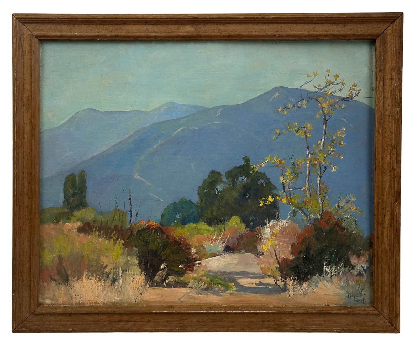 Jessie P Everts 1879-1964 Plein Air Oil Painting (1 of 6)
