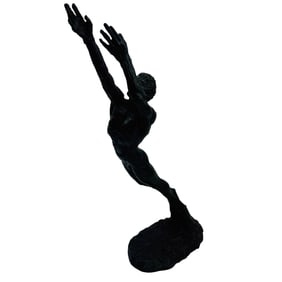 Thomas Holland 1917-2004 Male Nude Man Sculpture