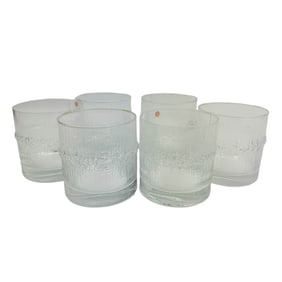 Iittala Finland Niva Double Old Fashioned Glasses