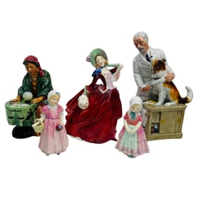 Royal Doulton Fortune Teller Thanks Doc Figurines