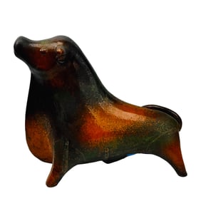 Mid Century Bitossi Aldo Londi Style Ceramic Bull