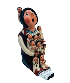 Diane Lucero Jemez Southwestern Pottery Figurine