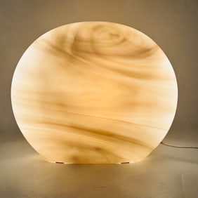 Peill & Putzler Carrara Mid Century Art Glass Lamp