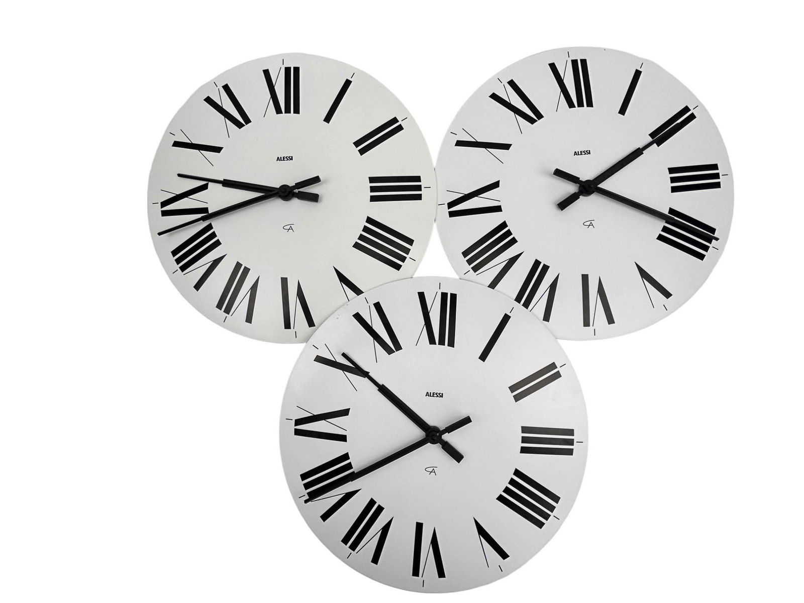 Alessi Firenze Quartz Movement Wall Clock 3pc LOT (1 of 5)