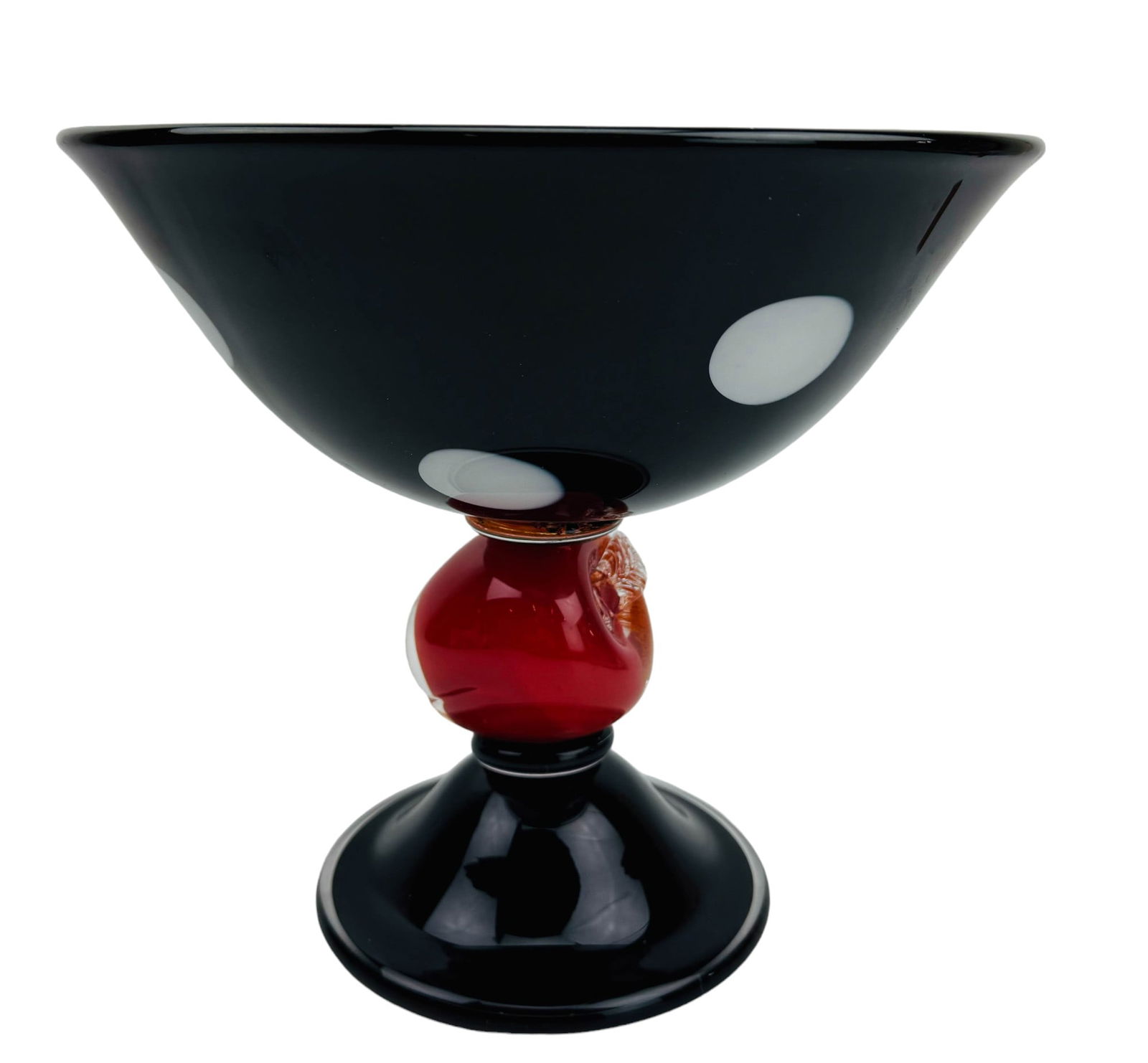 Strombergshyttan Apple Polka Dot Glass Centerpiece (1 of 5)