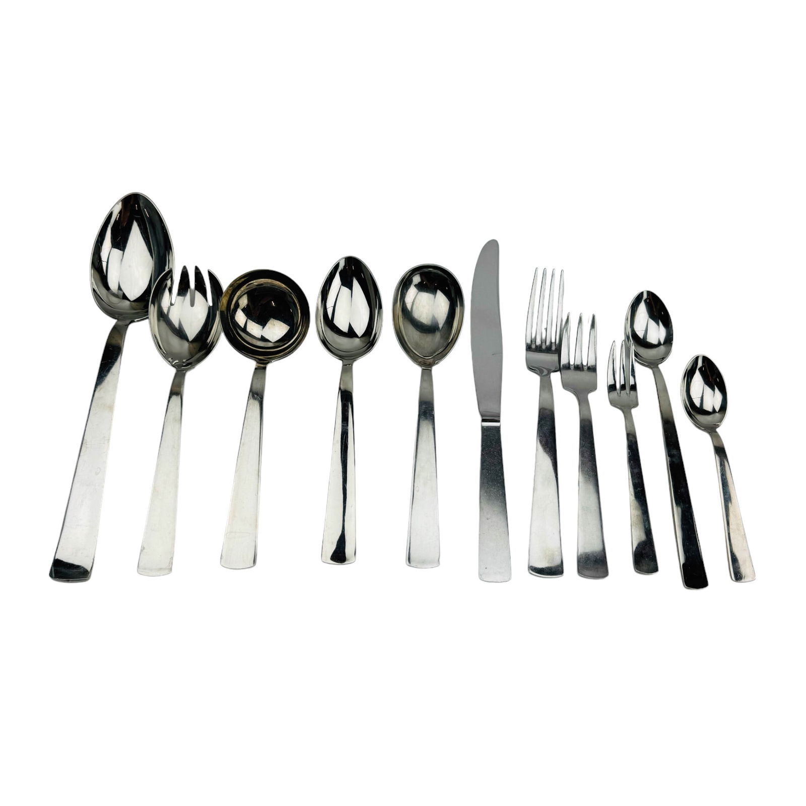 Arthur Krupp Stainless Milano Flatware Utensil 52p (1 of 11)