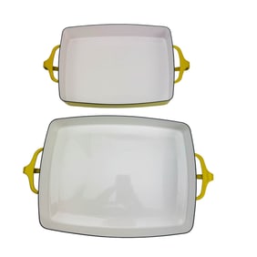 Dansk Designs France JHQ Enamel Cast Iron Baker 2p