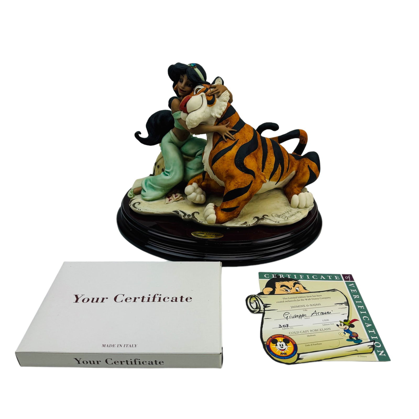 Armani Jasmine & Rajah LE Disney Sculpture w/ Box (1 of 9)