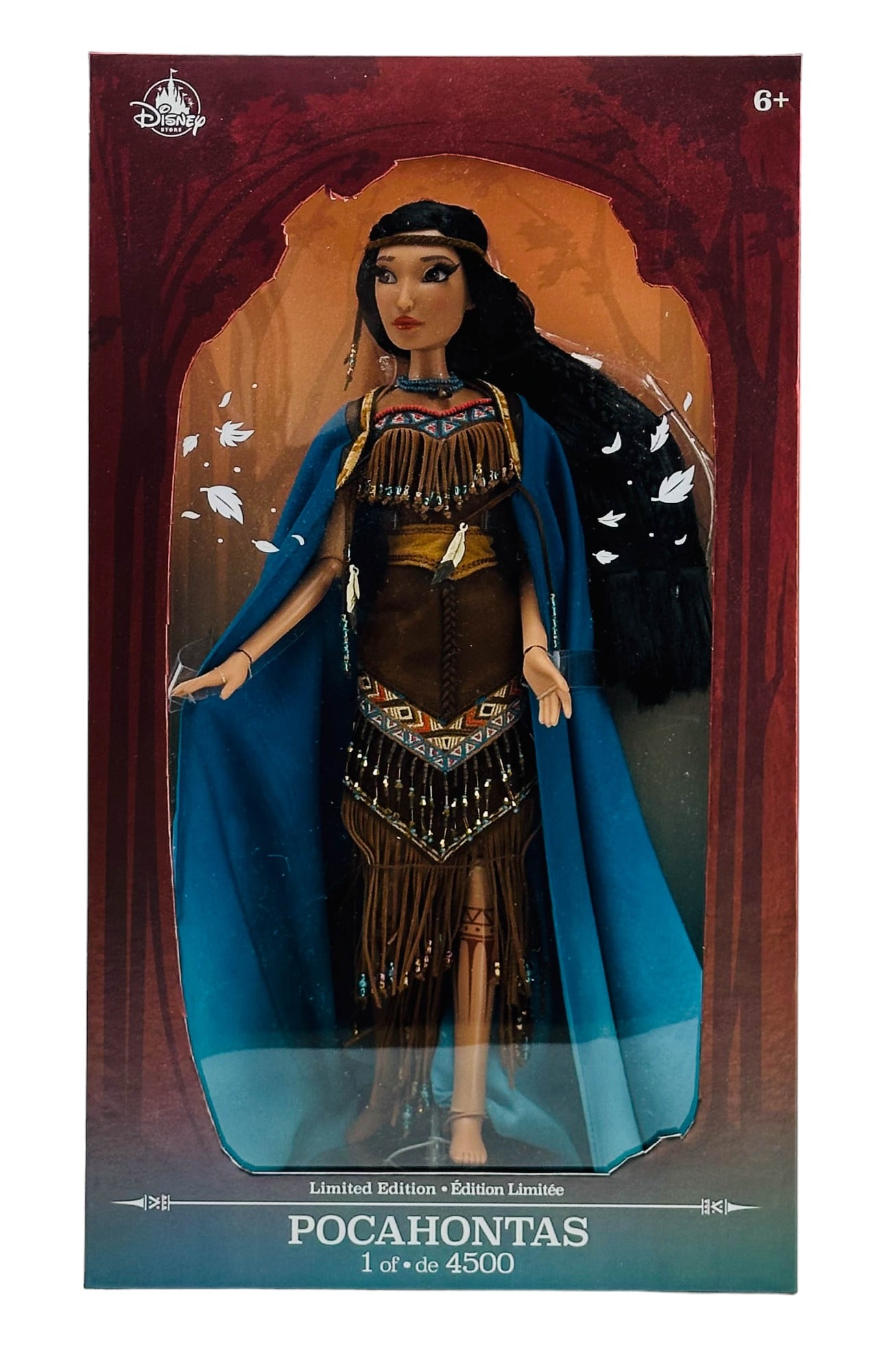 Disney Store Pocahontas Limited Edition Doll w Box (1 of 4)