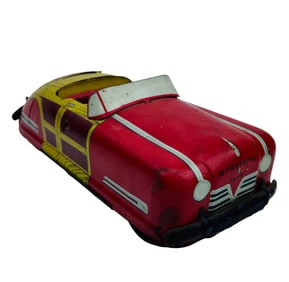 Wyandotte Woody Convertible Pressed Steel Toy Car