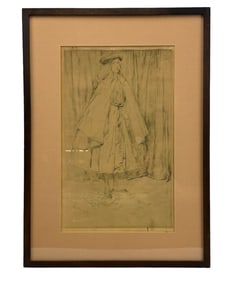 James Abbott McNeill Whistler 1834-1903 Etching